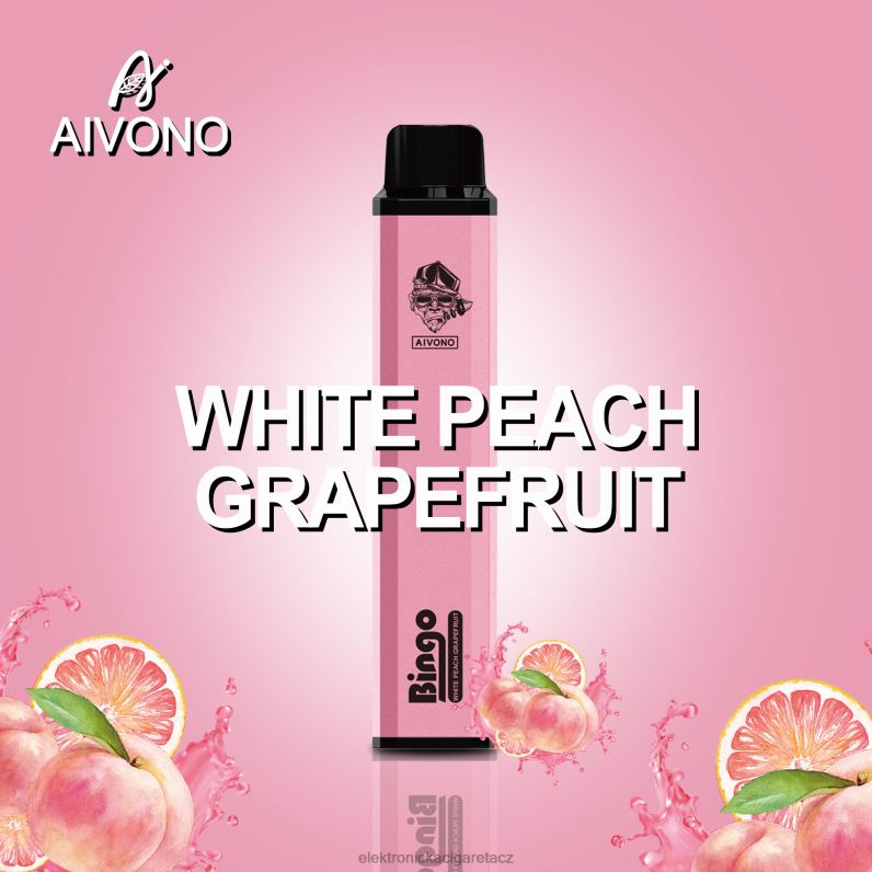 bílý broskvový grapefruit