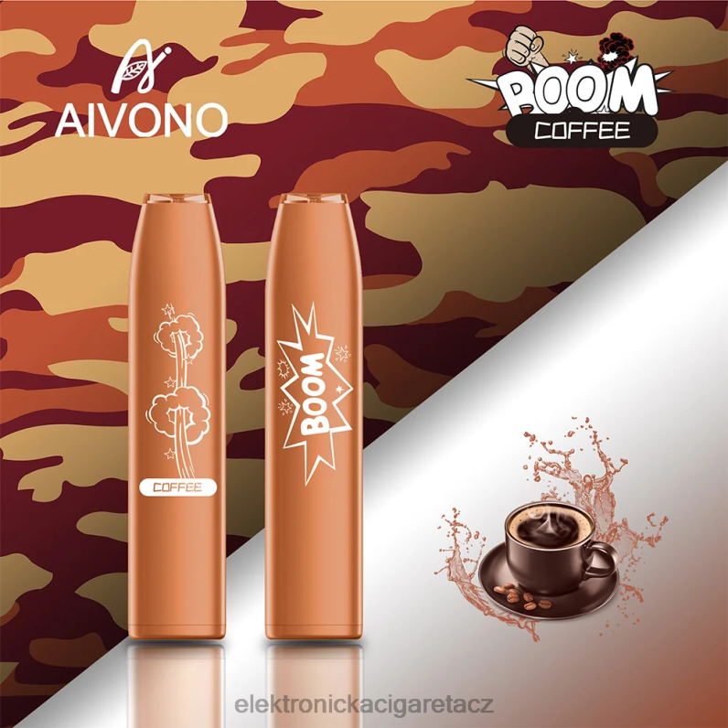 Aivono AIM BOOM 600 káva TXXPF356 - Elektronická Cigareta Doplnovaci