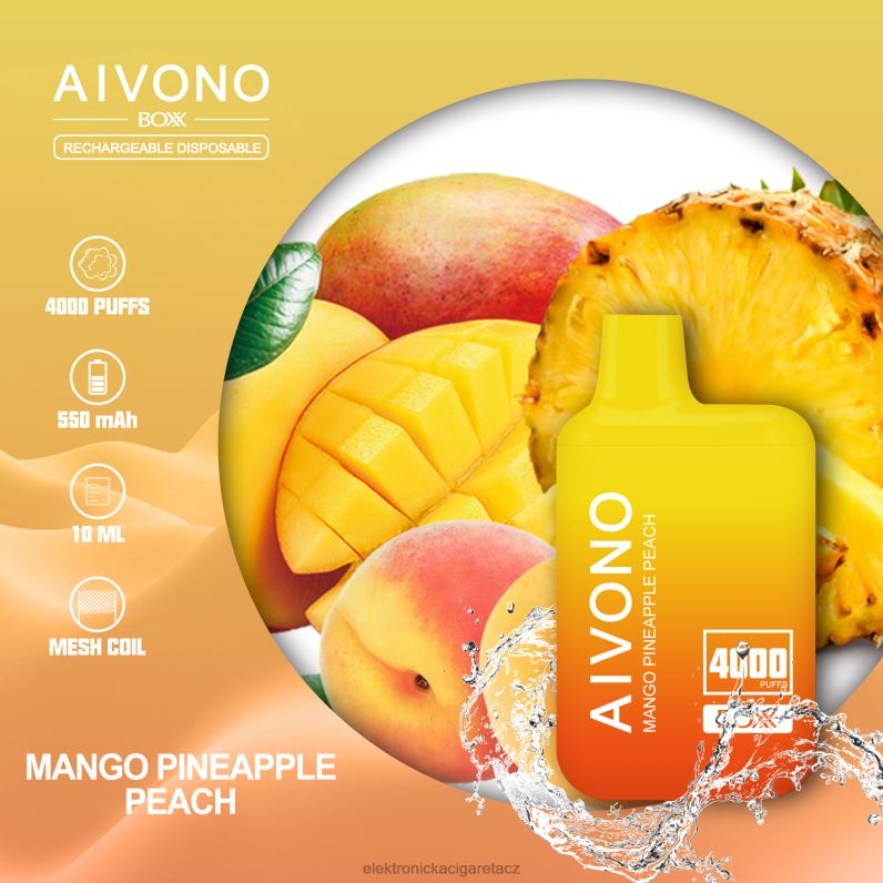mango ananas broskev