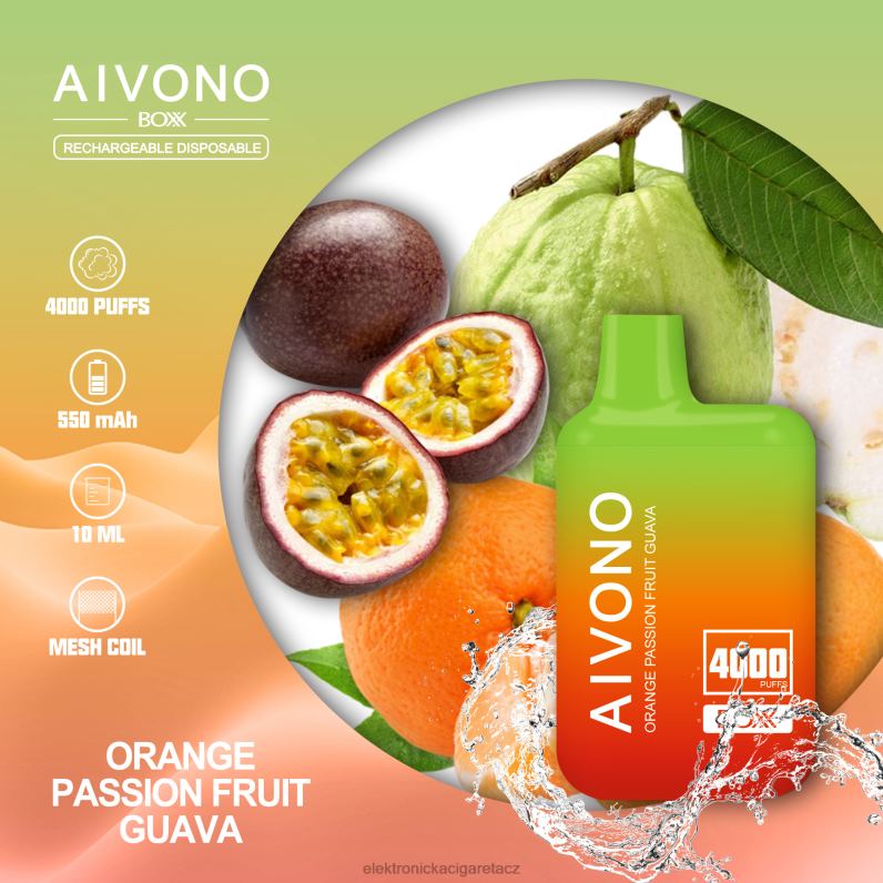 oranžová mučenka guava