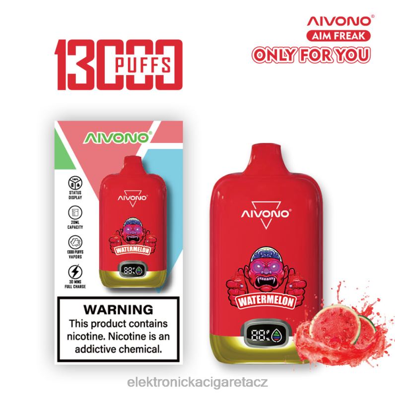 Aivono AIM FREAK 13 000 vodní meloun TXXPF244 - Elektronická Cigareta Oxva