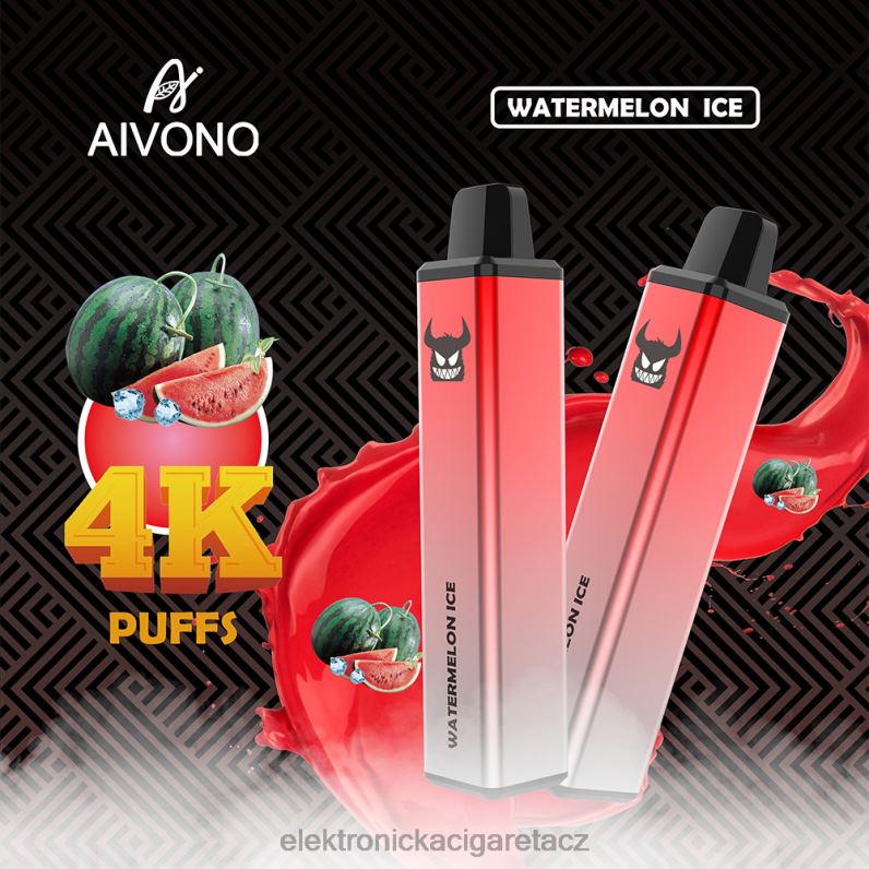 Aivono AIM FREAK 4000 melounový led TXXPF253 - Elektronická Cigareta Vape