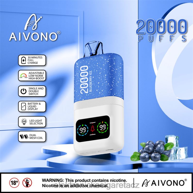 Aivono AIM magic 20 000 borůvkový led TXXPF73 - Elektronická Cigareta Vape