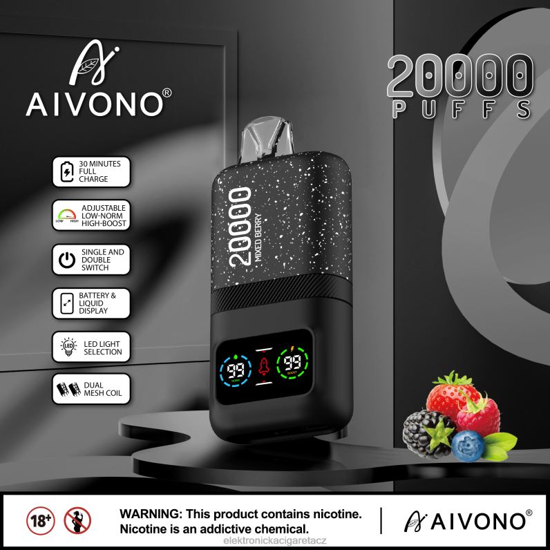 Aivono AIM magic 20 000 smíšené bobule TXXPF78 - Elektronická Cigareta Venix