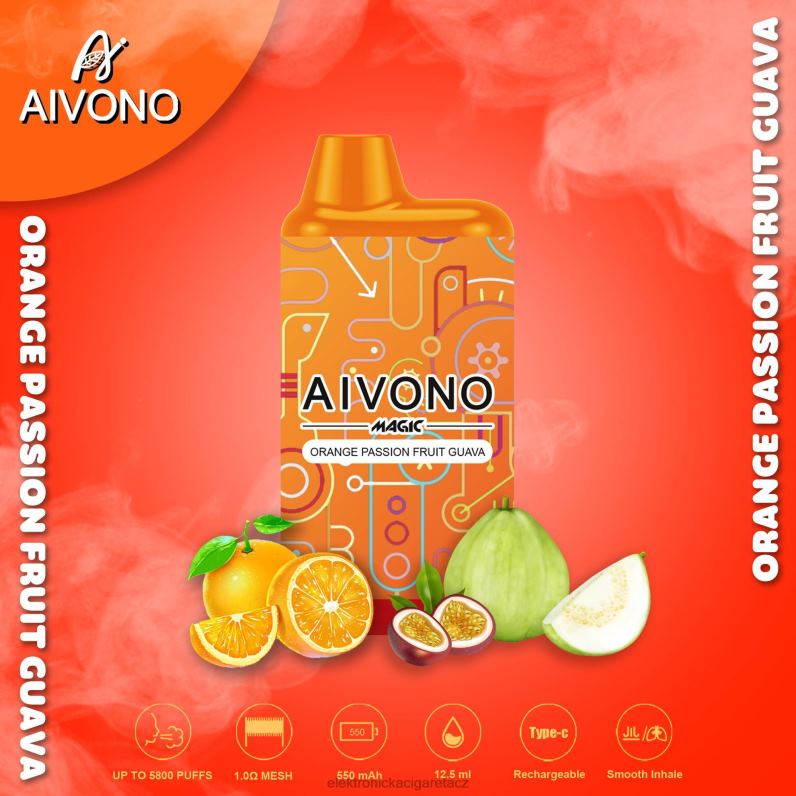 pomerančová mučenka guava