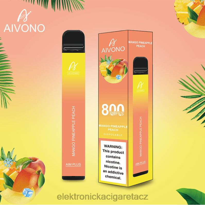 mango ananas broskev