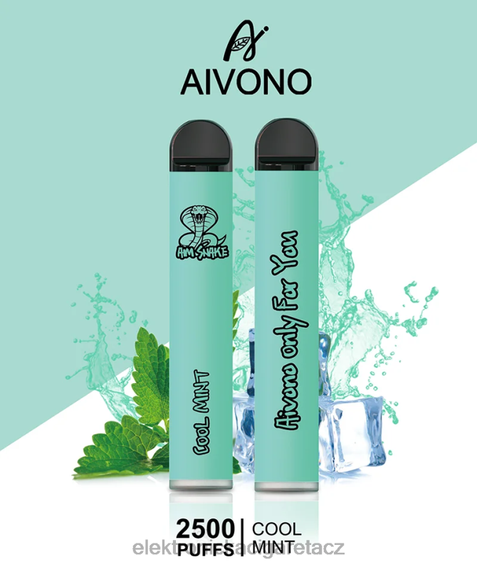 Aivono AIM SNAKE 2500 chladná máta TXXPF302 - Elektronická Cigareta Do Letadla