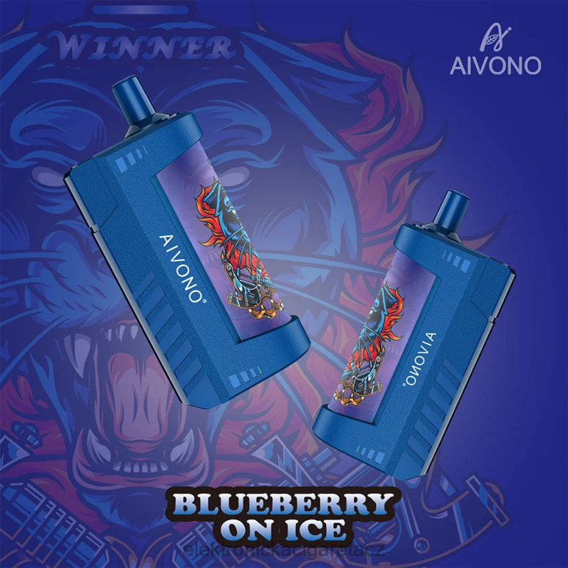 Aivono AIM WINNER 5000 borůvka na ledě TXXPF123 - Elektronická Cigareta Vape
