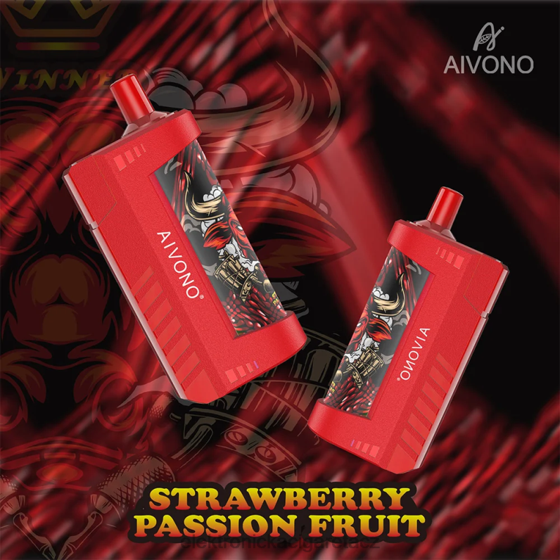Aivono AIM WINNER 5000 jahodová mučenka TXXPF130 - Elektronická Cigareta Vuse