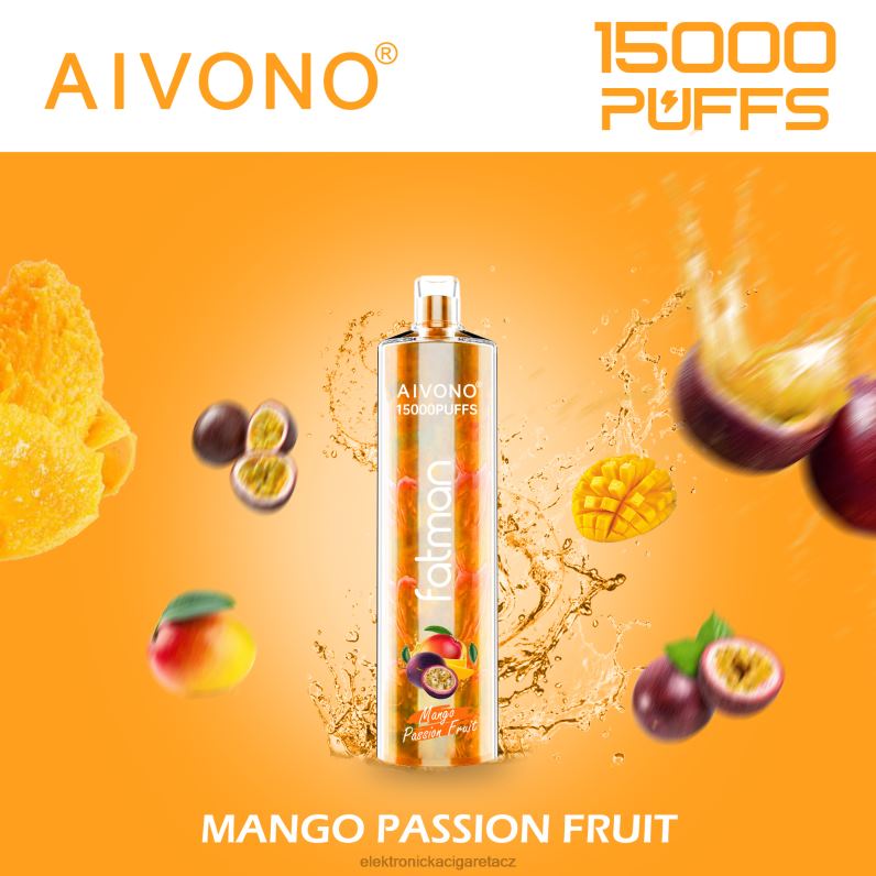 Aivono FATMAN 15 000 mango mučenka TXXPF19 - Elektronická Cigareta Iqos