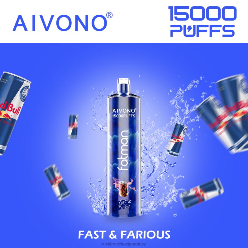 Aivono FATMAN 15 000 rychle & zběsile TXXPF18 - Elektronická Cigareta Venix