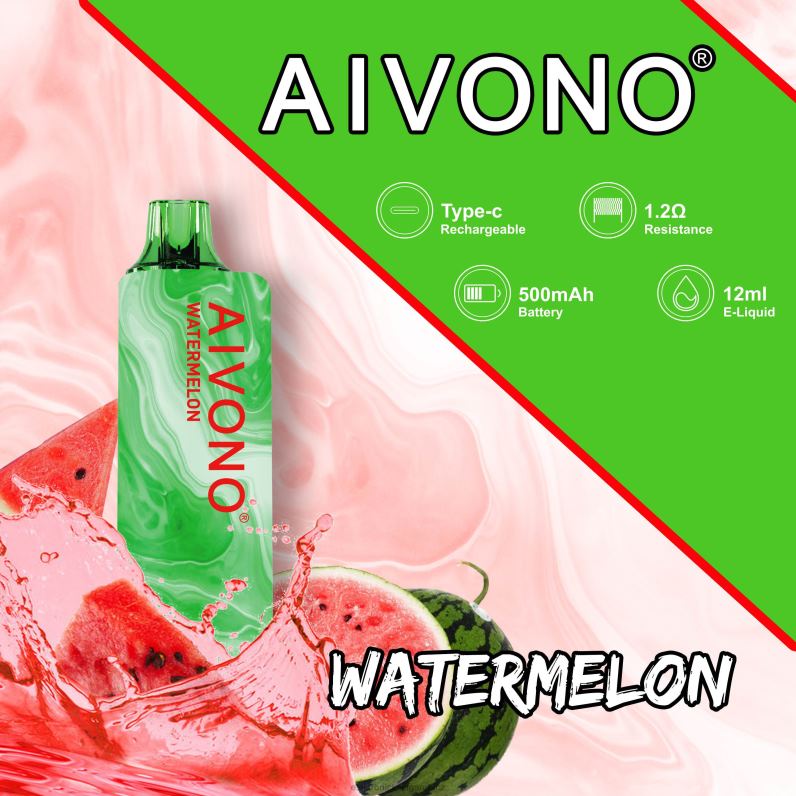 Aivono AIM GUN 7000 vodní meloun TXXPF110 - Elektronická Cigareta Vuse