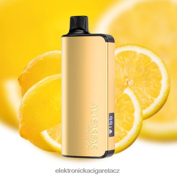 Alibarbar Ingot 20 000 jednorázových vaků růžový citron L8P84D40 - Elektronická Cigareta Vuse