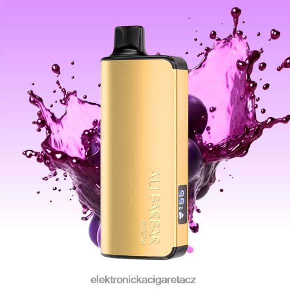 Alibarbar Ingot 20 000 jednorázových vaků ribena L8P84D42 - Elektronická Cigareta Do Letadla