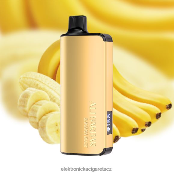 Alibarbar Ingot 9000 jednorázové vapky banánový bzukot L8P84D27 - Elektronická Cigareta Na Liquid