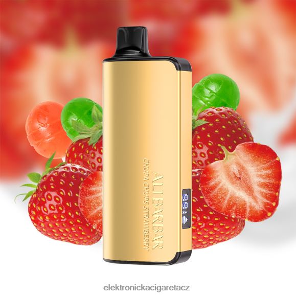 Alibarbar Ingot 9000 jednorázové vapky chupa chups jahoda L8P84D17 - Elektronická Cigareta Na Liquid
