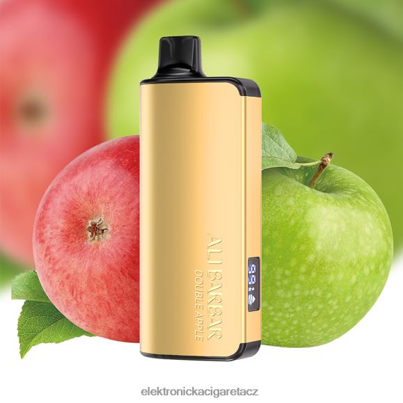 Alibarbar Ingot 9000 jednorázové vapky dvojité jablko L8P84D28 - Elektronická Cigareta Venix