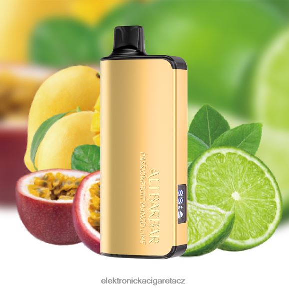 Alibarbar Ingot 9000 jednorázové vapky mučenka mango limetka L8P84D22 - Elektronická Cigareta Do Letadla