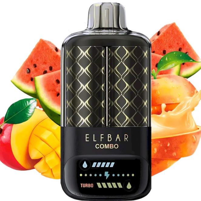 Elektronická Cigareta Doplnovaci 488406 Elf Bar Combo 25 000 broskev mango a meloun