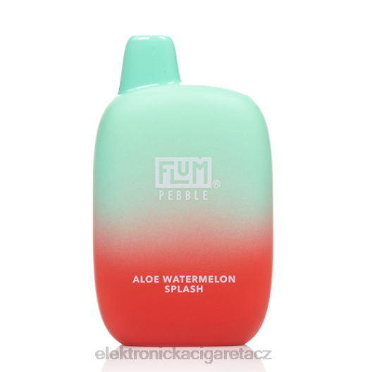 FLUM PEBBLES 6000 šluků aloe vodní meloun splash R42615 - Elektronická Cigareta Jednorázová