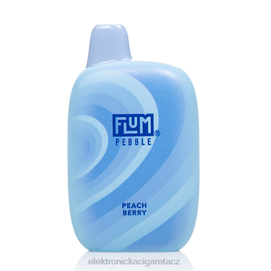 FLUM PEBBLES 6000 šluků broskvové bobule R42637 - Elektronická Cigareta Na Liquid