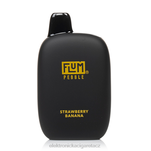 FLUM PEBBLES 6000 šluků jahodový banán R42644 - Elektronická Cigareta Oxva