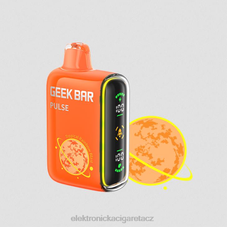 elektronická cigareta venix 668X78 tropický duhový výbuch GEEK BAR Pulse planetová edice 7500 potáhnutí/15000 potáhnutí