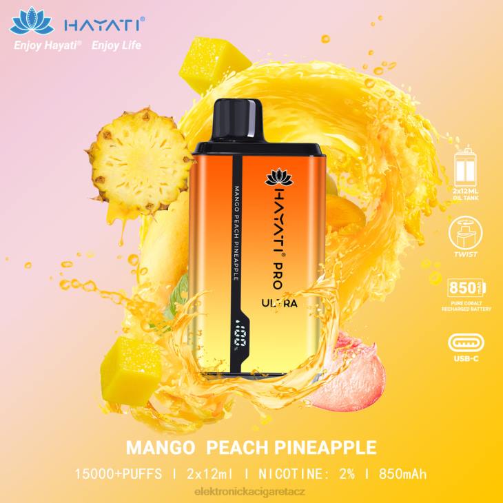 mango broskev ananas