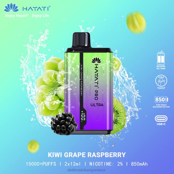 kiwi hroznová malina