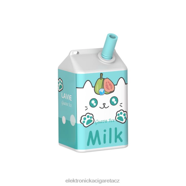 LAVIE MILK 7000 šluků guava led Z0J06181 - Elektronická Cigareta Bez Nikotinu