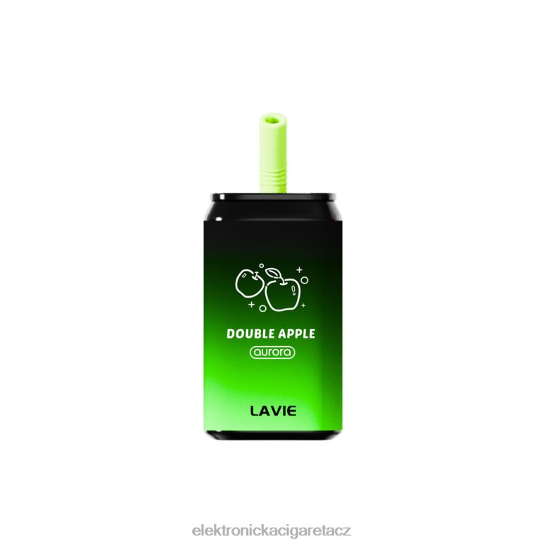 LAVIE Aurora 11 000 šluků dvojité jablko Z0J06142 - Elektronická Cigareta Do Letadla