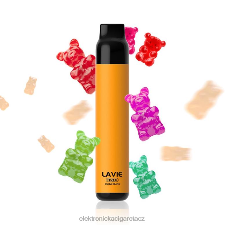 LAVIE BAR 5000 tahů - max gumoví medvídci Z0J06282 - Elektronická Cigareta Do Letadla