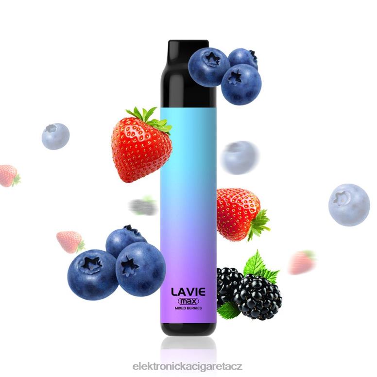 LAVIE BAR 5000 tahů - max smíšené bobule Z0J06281 - Elektronická Cigareta Bez Nikotinu