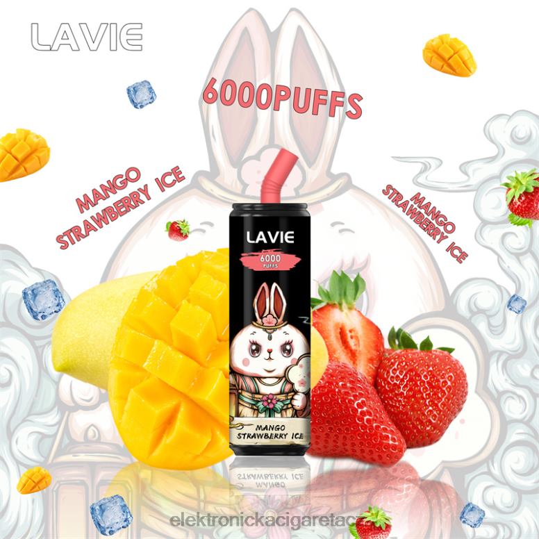 LAVIE Coke BAR 6000 šluků mango jahodový led Z0J06273 - Elektronická Cigareta Vape