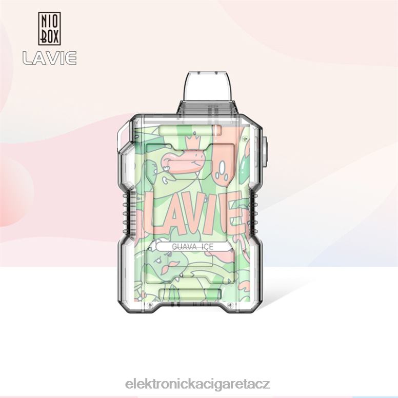 LAVIE NIO BOX 9000 šluků guava led Z0J06194 - Elektronická Cigareta Oxva