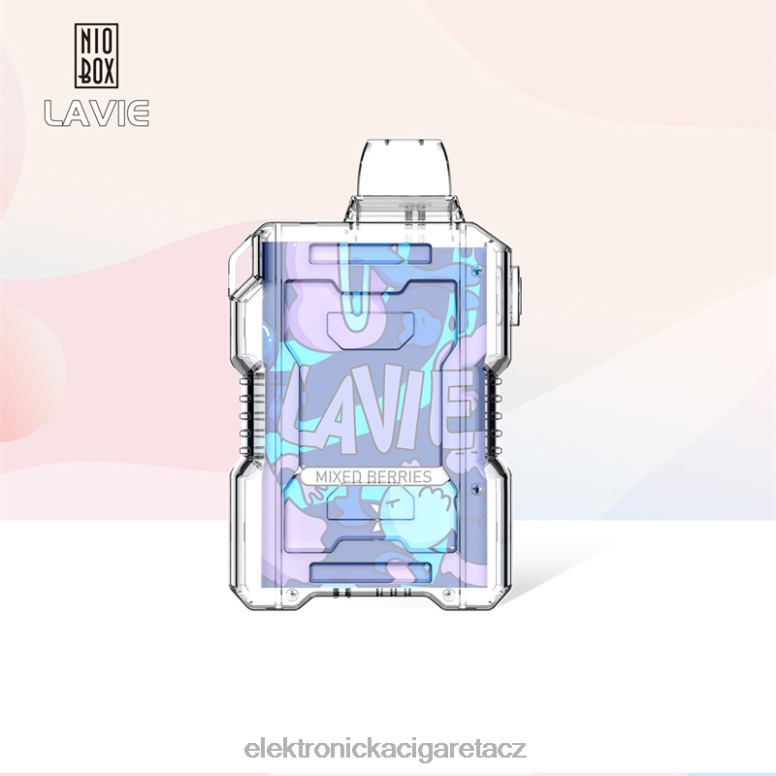 LAVIE NIO BOX 9000 šluků smíšené bobule Z0J06197 - Elektronická Cigareta Na Liquid