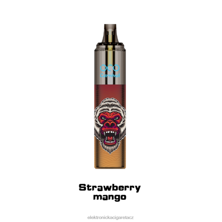 LAVIE OCO karneval 10 000 šluků jahodové mango Z0J06357 - Elektronická Cigareta Na Liquid