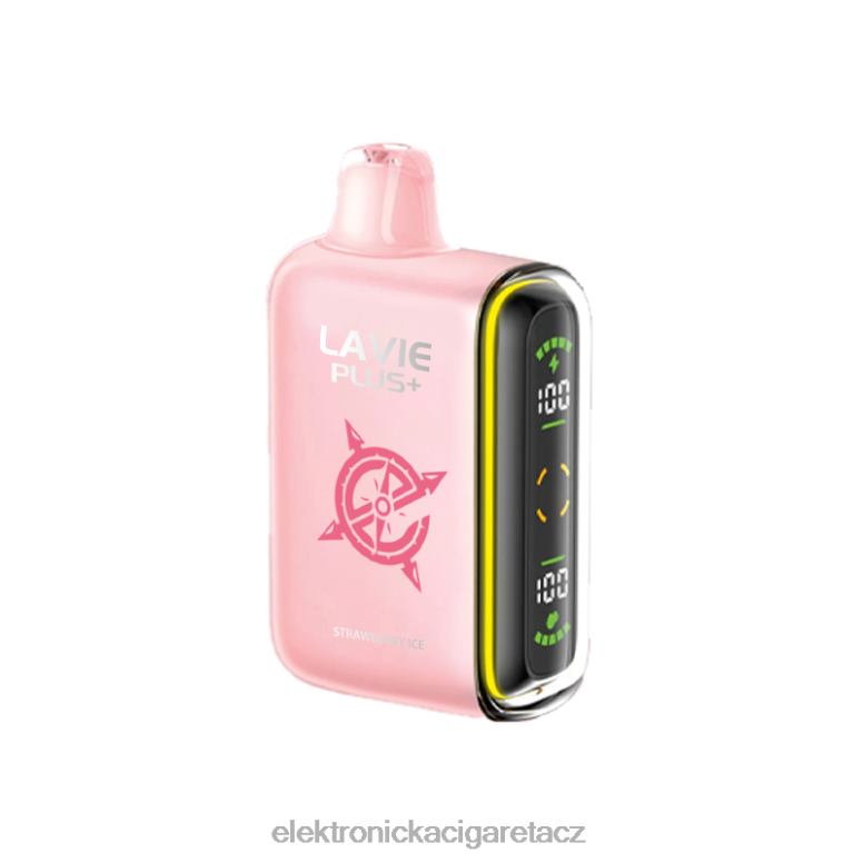 LAVIE PLUS 15 000 šluků jahodový led Z0J06104 - Elektronická Cigareta Oxva