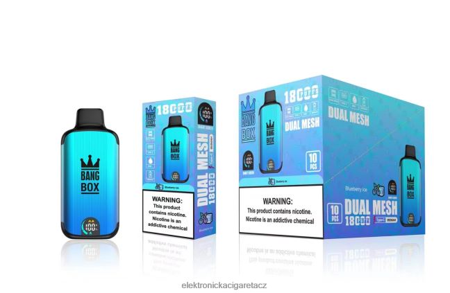 Bang Box 18 000 tahů borůvkový led Z28FJ690 - Elektronická Cigareta Do Letadla