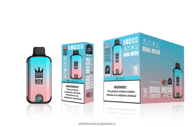 Bang Box 18 000 tahů melounový led Z28FJ696 - Elektronická Cigareta Venix