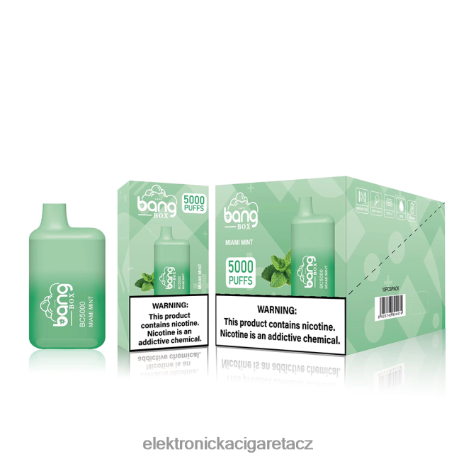 Bang Box 5000 bc jednorázové Z28FJ687 - Elektronická Cigareta Iqos