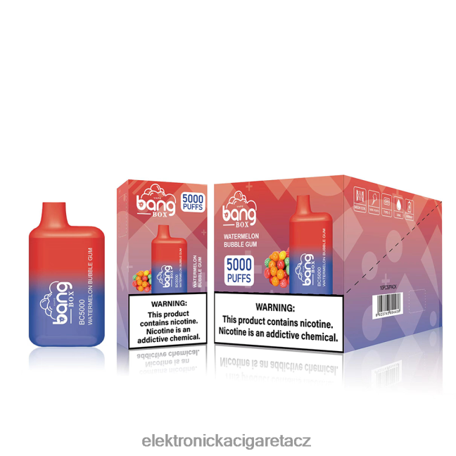 Bang Box 5000 bc jednorázové Z28FJ687 - Elektronická Cigareta Iqos