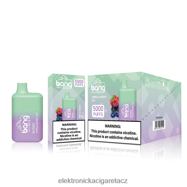 Bang Box 5000 bc jednorázové Z28FJ687 - Elektronická Cigareta Iqos