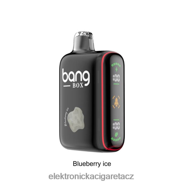 Bang Box Inteligentní displej napájení 9000-18000 tahů borůvkový led Z28FJ632 - Elektronická Cigareta Do Letadla