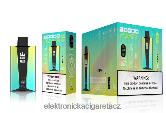 Bang Box Inteligentní obrazovka 30 000 tahů jasný Z28FJ676 - Elektronická Cigareta Venix