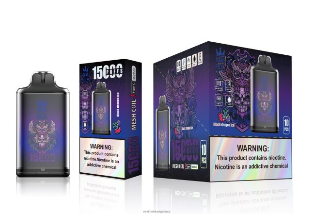 Bang Box s1-15000 šluků černý drak led Z28FJ6110 - Elektronická Cigareta Do Letadla