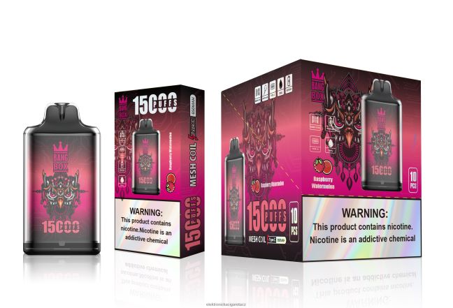 Bang Box s1-15000 šluků malinový meloun Z28FJ6105 - Elektronická Cigareta Na Liquid
