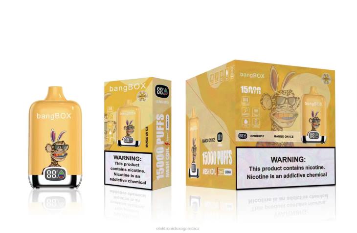 elektronická cigareta na liquid 668X137 mango na ledu Bang Box 15 000