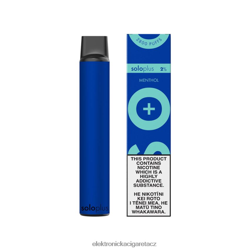Solo Plus jednorázová vapa mentol T20D8032 - Elektronická Cigareta Do Letadla