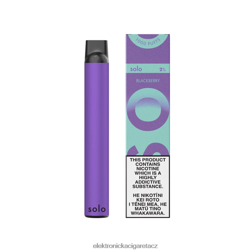 Solo jednorázová kolekce vape paradise ostružina T20D8022 - Elektronická Cigareta Do Letadla